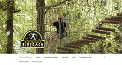Desktop Screenshot of kletterwald-biberach.de